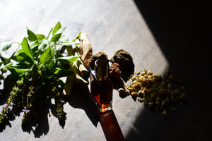 CHANDRA - Natural Botanical Perfume - The Lunar Spell - Jasmine. Tulsi. Palo Santo. Myrrh
