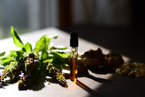 CHANDRA - Natural Botanical Perfume - The Lunar Spell - Jasmine. Tulsi. Palo Santo. Myrrh