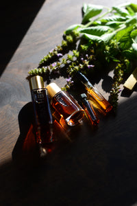 CHANDRA - Natural Botanical Perfume - The Lunar Spell - Jasmine. Tulsi. Palo Santo. Myrrh