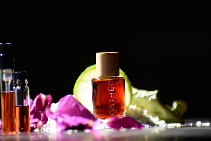 THE MAIDEN | ARCHETYPE SERIES | botanical perfume | champaca, makrut lime, grapefruit, rose, coconut