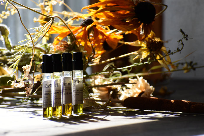 VERDANT EQUINOX SAMPLE SET | 2023 limited | Verdant. Basil. September 27. The Healer. 1 ml atomizers