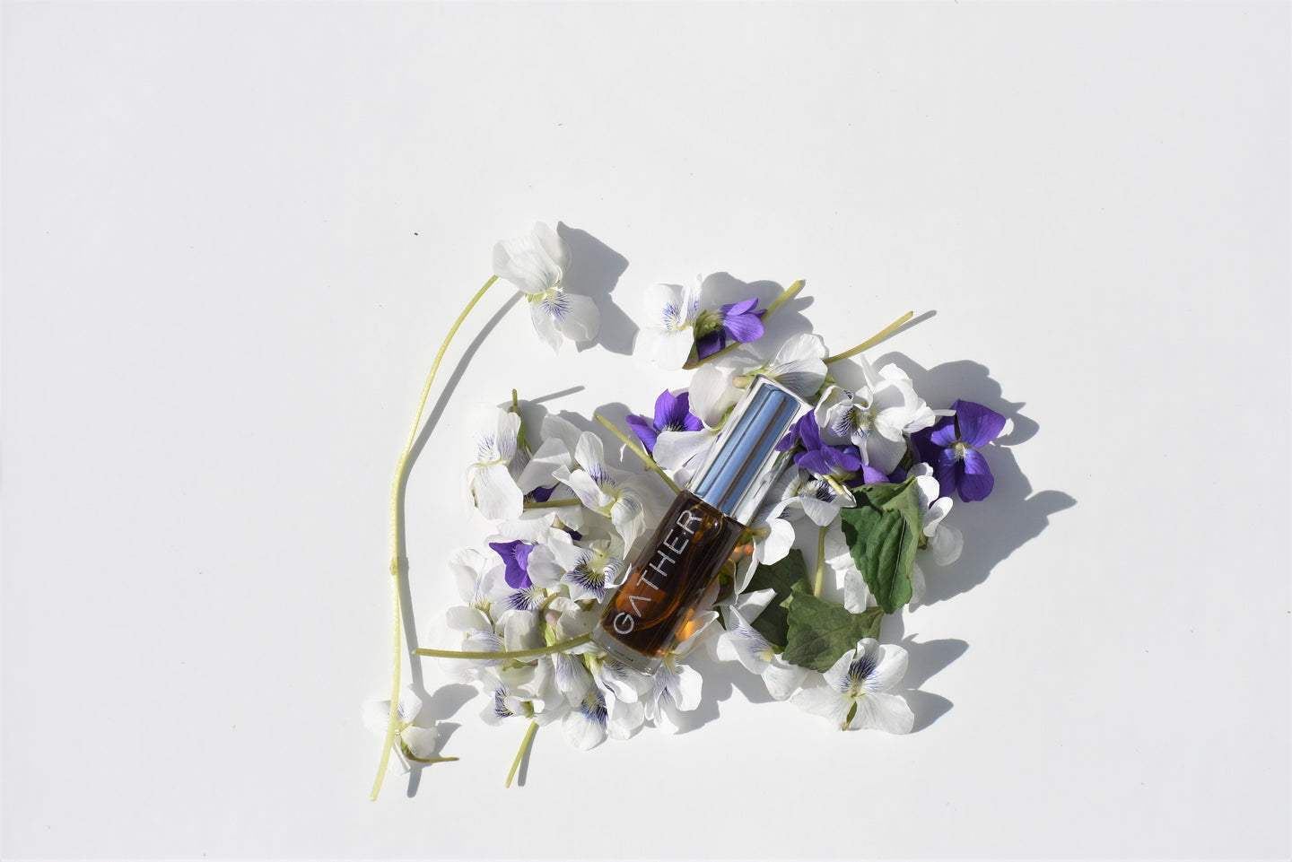 Vintage Violet Botanical Perfume by Gather, 100% Natural Luxury Fragrance