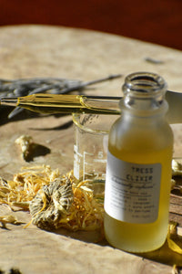 Tress Elixir, Ayurvedic Hair Oil, 100% Natural botanically infused, herbal aromatherapy, by Gather perfume