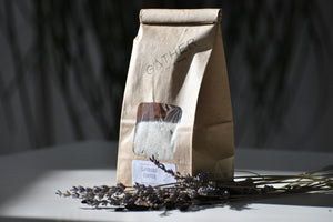 Lavender coffee bath salt soak aromatherapy, 100% natural by Gather perfume 