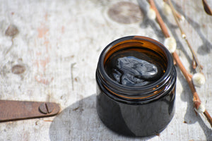 THE SIGH OF TREES | Charcoal + Willow Face Mask | + honey, herbs, neroli, frankincense by Gather 