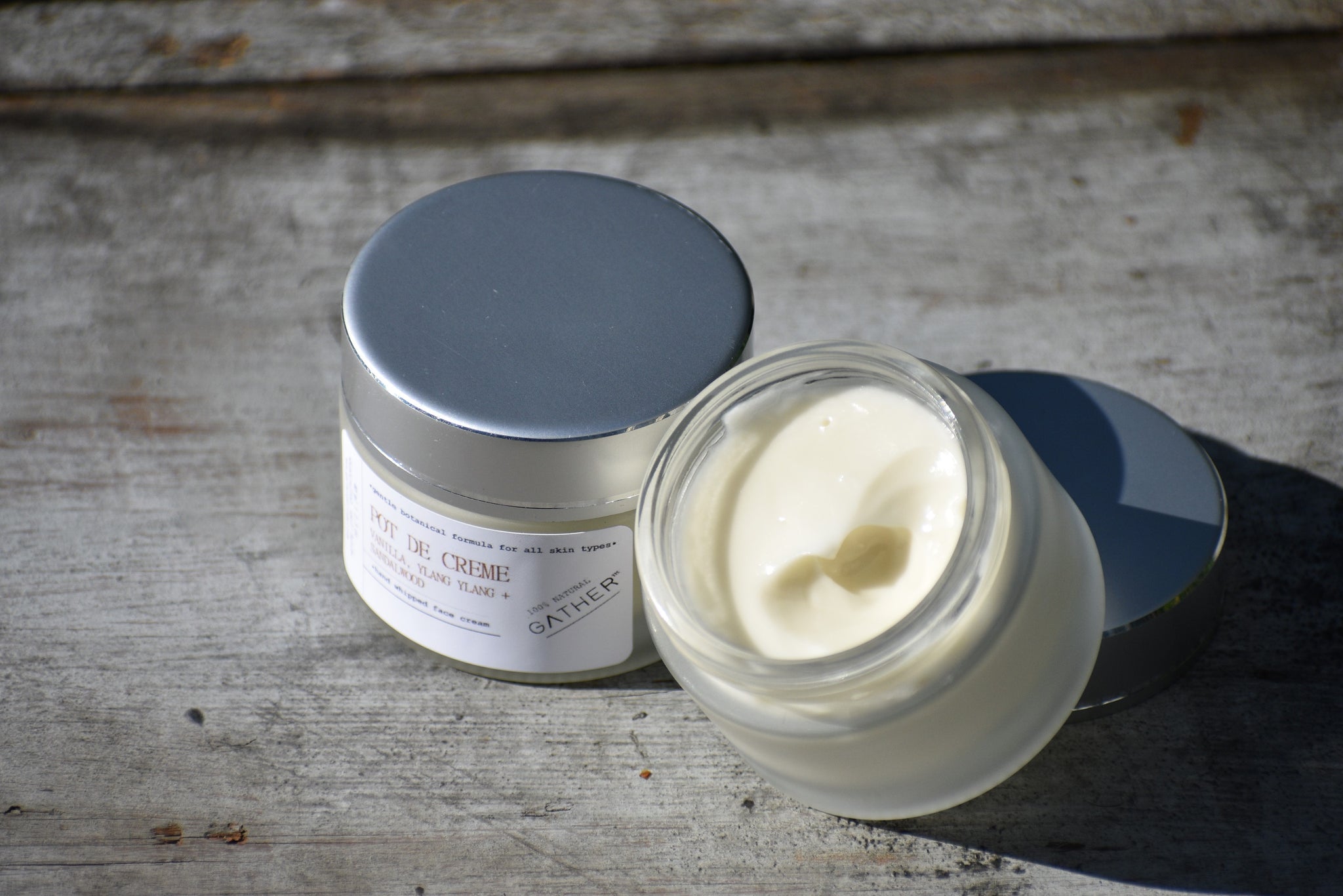 POT DE CREME - Gentle Luxury Face Cream - 100% natural, hand whipped - –  GATHER