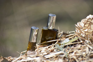 September 27, botanical perfume by Gather, Time + Place, a Fougere. Heather, Bay, Dried Herbs