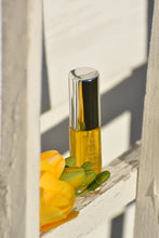 Earth Laughs in Flowers, natural botanical perfume by Gather, yuzu, ylang ylang, orange blossom, ambrette musk, pure joy
