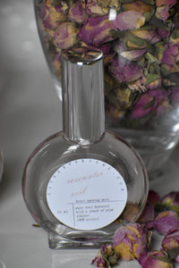 ROSEWATER VEIL - Aromatherapy Hydrosol Mist For Face and Body