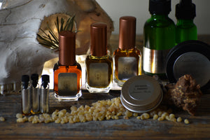 DISCOVERY SET - The Resin Collection - 3 pc Perfume Sampler, Limited - Caesura, Sastun, Understory